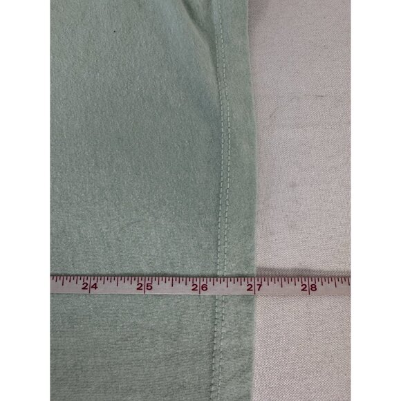 Disney Mint Green Alice in Wonderland L Graphic Tee Tea Party? Y2K 90s Long Fit - Picture 6 of 6